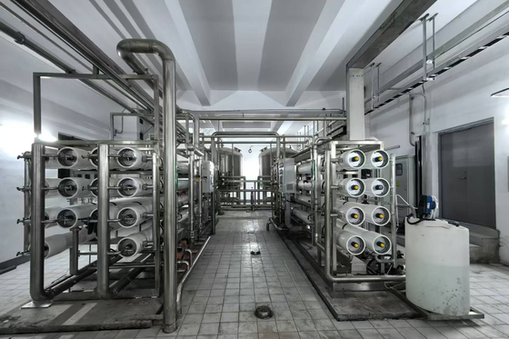 acheter Traitement de l' eau Système d' osmose inverse à deux étages, machine industrielle d' osmose inverse fabrication en ligne