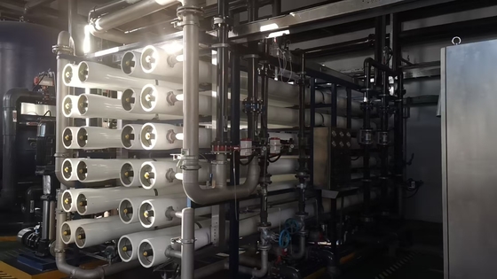 Système d'osmose inverse à étape unique traitement industriel de l'eau pour l'industrie alimentaire