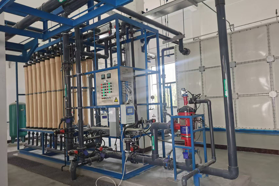 Système de traitement de l'eau par ultrafiltration à grand débit pour l'industrie alimentaire et des boissons