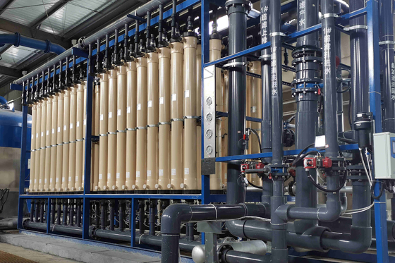 UF Système de filtration ultra-membranaire pour le traitement des eaux usées industrielles