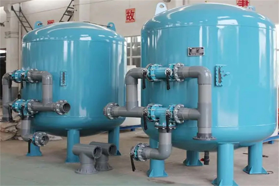 Équipement industriel de filtration de l'eau pour l'élimination des sédiments